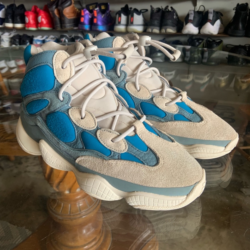 Men’s 9 (42.6) adidas Yeezy 500 High ‘Frosted Blue’